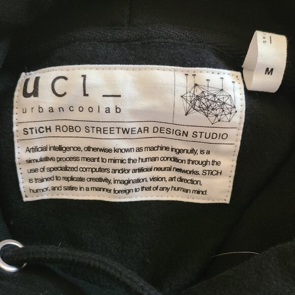 UrbanCoolab "Captain Musk" Unisex Hoodie - NWT - Picture 5 of 7